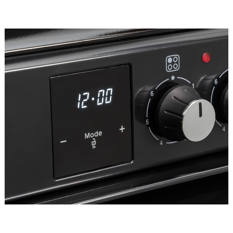 Belling FSE608DPc 60cm Double Oven Electric Cooker With Ceramic Hob - Black
