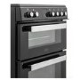 Belling FSE608DPc 60cm Double Oven Electric Cooker With Ceramic Hob - Black