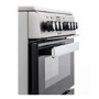 Belling FSE608MFc 60cm Double Oven Multifunction Electric Cooker With Ceramic Hob - Stainless Steel