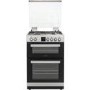 Belling FSDF608Dc 60cm Double Oven Dual Fuel Cooker - Stainless Steel