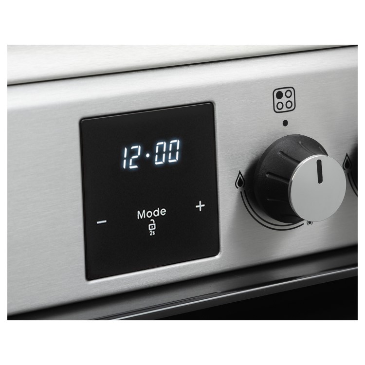 Belling FSDF608Dc 60cm Double Oven Dual Fuel Cooker - Stainless Steel