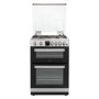 GRADE A1 - Belling FSG608DMc 60cm Double Oven Gas Cooker - Silver