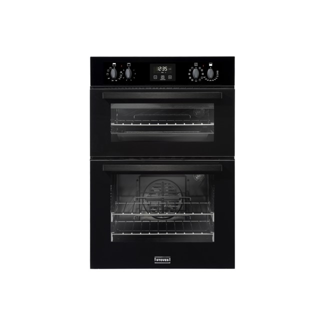 Stoves BI900 MF Multifunction Electric Built In Double Oven With Zeus Bluetooth Control - Black