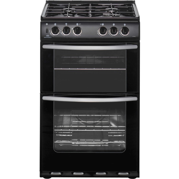 GRADE A1 - New World 55TWLG LP 55cm LPG Gas Cooker in Stainless steel