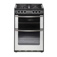 GRADE A1 - New World 55TWLG LP 55cm LPG Gas Cooker in Stainless steel