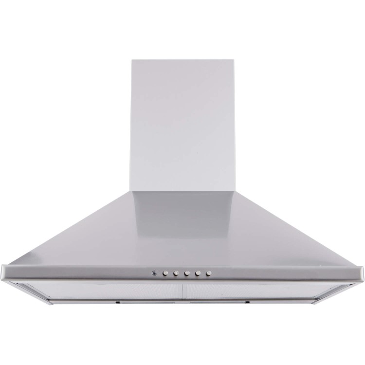 New World CHIM60 Unbranded 60cm Chimney Cooker Hood Stainless Steel