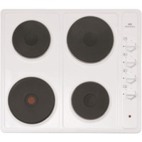 New World NW SHU60 Mk2 Four Zone 60cm Sealed Plate Hob - White