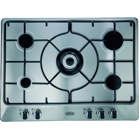 Belling GHU70GE Mk2 70cm Gas Hob in Stainless steel