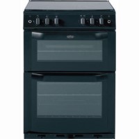 Belling FSG60DO 60cm Double Oven Gas Cooker - Black