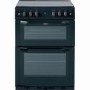 Belling FSG60DOP 60cm Double Oven Gas Cooker in Black
