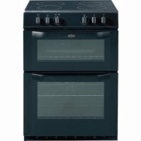 Belling FSE60DO 60cm Freestanding Double Oven Electric Cooker in Black