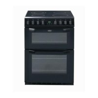 Belling FSE60MF 60cm Freestanding Multifunction Electric Cooker - Black