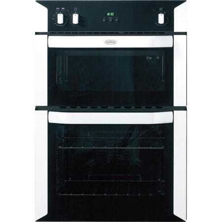 Belling BI90FP Fanned Electric Built-in Double Oven in White