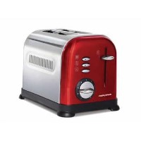 Morphy Richards 44742 Accents 2 Slice Toaster Red
