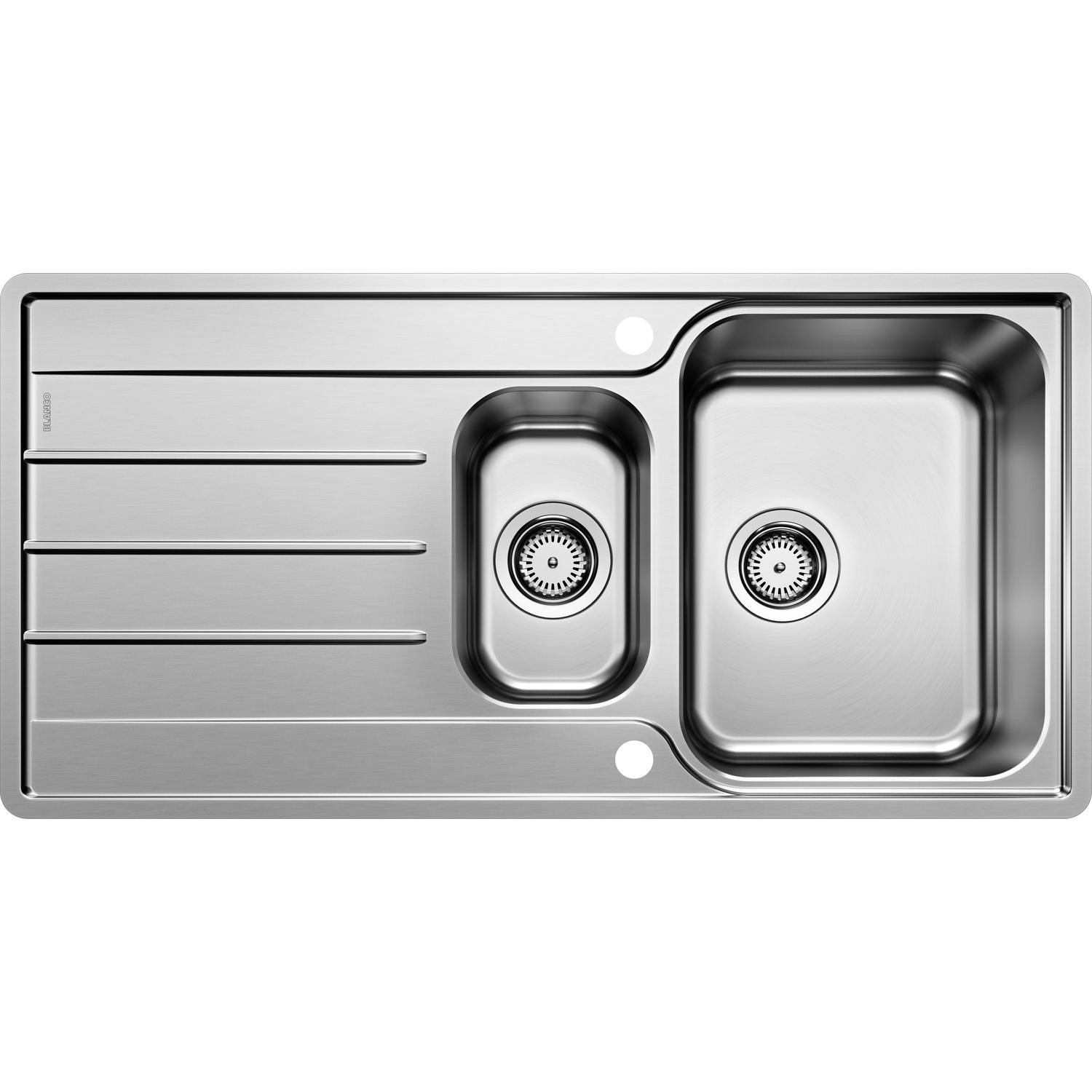 Blanco Lemis 6 S-If 1.5 Bowl Inset Stainless Steel Kitchen Sink 454729