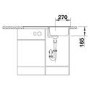 Blanco Tipo 45-S Single Bowl Inset Chrome Stainless Steel Kitchen Sink