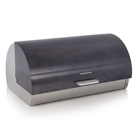 Morphy Richards 46240 Bread Bin Roll Top - Black
