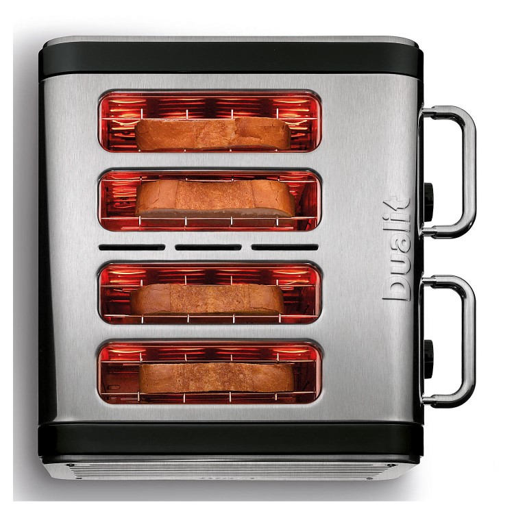Dualit 46505 Architect 4 Slot 2.2kw Brushed Toaster