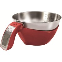 Morphy Richards 46611 3-in-1 Digital Jug Scales Red