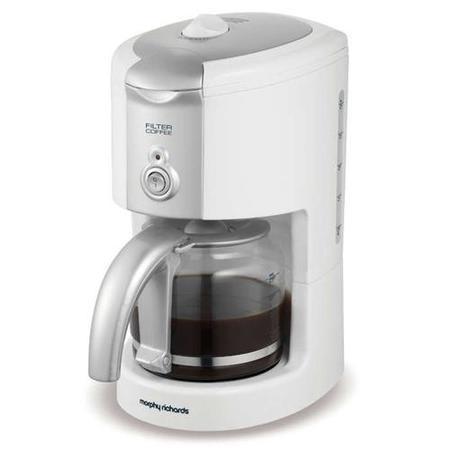 Morphy Richards 47031 White Filter Coffee Maker