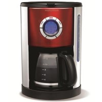 Morphy Richards 47094 Accents Red Coffee Maker 12 Cup