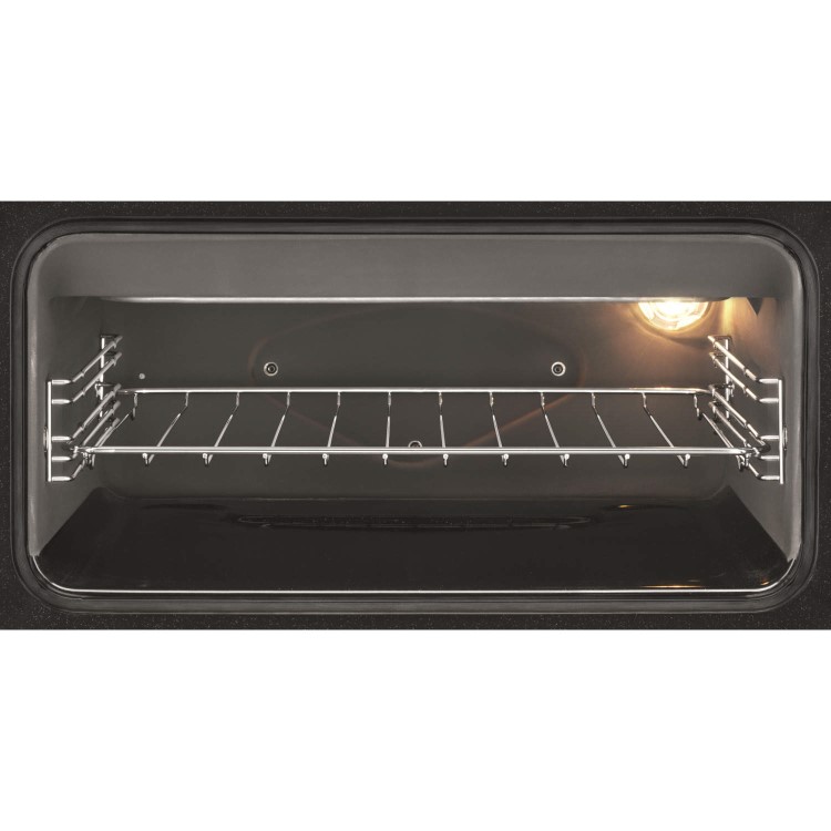 AEG 47102V-MN 60cm Electric Double Oven Cooker With Ceramic Hob Stainless Steel