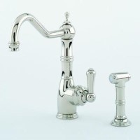 Perrin And Rowe 4746CP Country Collection Aquitaine Single Lever Monobloc Mixer Tap with Rinse