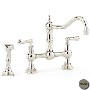 Perrin and Rowe 4756PF Provence 2 Hole Mixer Tap with Rinse