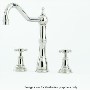 Perrin and Rowe 4770CP Country Collection Alsace Three Hole Mixer Tap