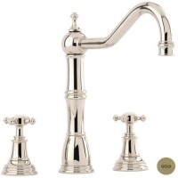 Perrin And Rowe 4770IG Country Collection Alsace Three Hole Mixer Tap