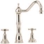 Perrin And Rowe 4770NI Country Collection Alsace Three Hole Mixer Tap