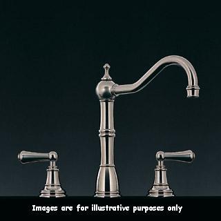 Perrin and Rowe 4771CP Alsace Country Style 3 Hole Mixer Tap
