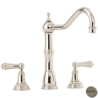 Perrin and Rowe 4771PF Alsace Country Style 3 Hole Mixer Tap