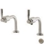 Perrin and Rowe 4832NI Cirrus Contemporary Bibcock Taps in Nickel