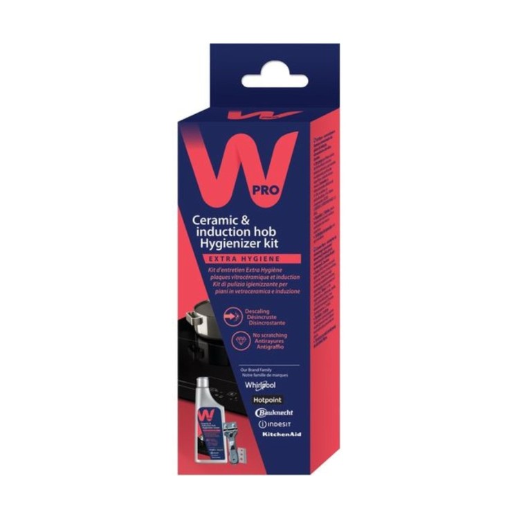 Wpro Universal Ceramic and Induction Hob Cleaning Kit