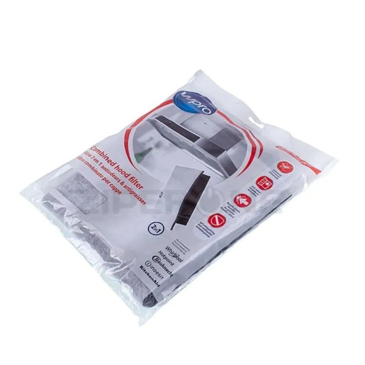 Wpro Universal Cooker Hood 2-in-1 Grease & Carbon Filter