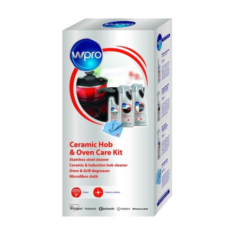 Wpro Universal Ceramic Hob & Oven Care Kit