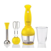 Morphy Richards 48544 Accents 400w Hand Blender Set In Yellow