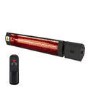 Refurbished electriQ Outdoor Electric TILTING Wall Mounted Patio Heater with Remote Control 2kW