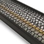 Refurbished electriQ 48595 Wall Mounted Electric Patio Heater - 2kW in Black  