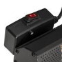 Refurbished electriQ 48595 Wall Mounted Electric Patio Heater - 2kW in Black  