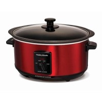 Morphy Richards 48702 3.5L Sear and Stew Slow Cooker - Red