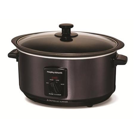 Morphy Richards 48703 3.5lt Searing Pot And Slow Cooker Black