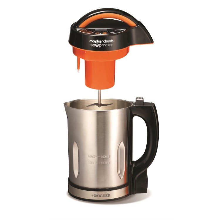 Morphy Richards 48822 1.6 Litre Stainless Steel Soup Maker