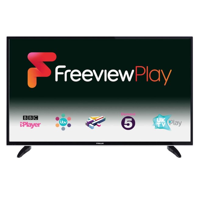 GRADE A2 - Finlux 49" 4K Ultra HD Smart LED TV with Freeview Play and Freeview HD plus DTS TruSurround