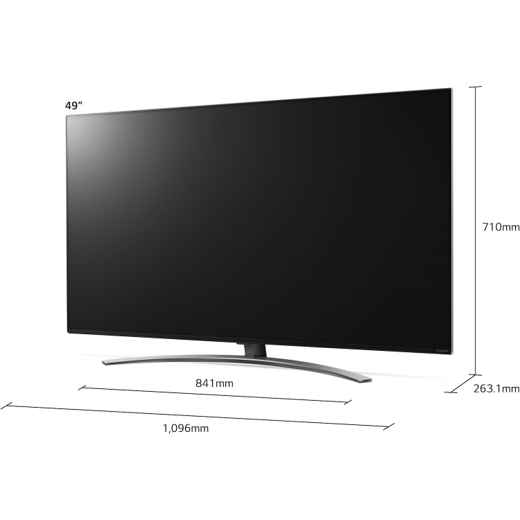 LG 49SM8600PLA 49" 4K Ultra HD Smart HDR NanoCell LED TV with Dolby Vision and Dolby Atmos