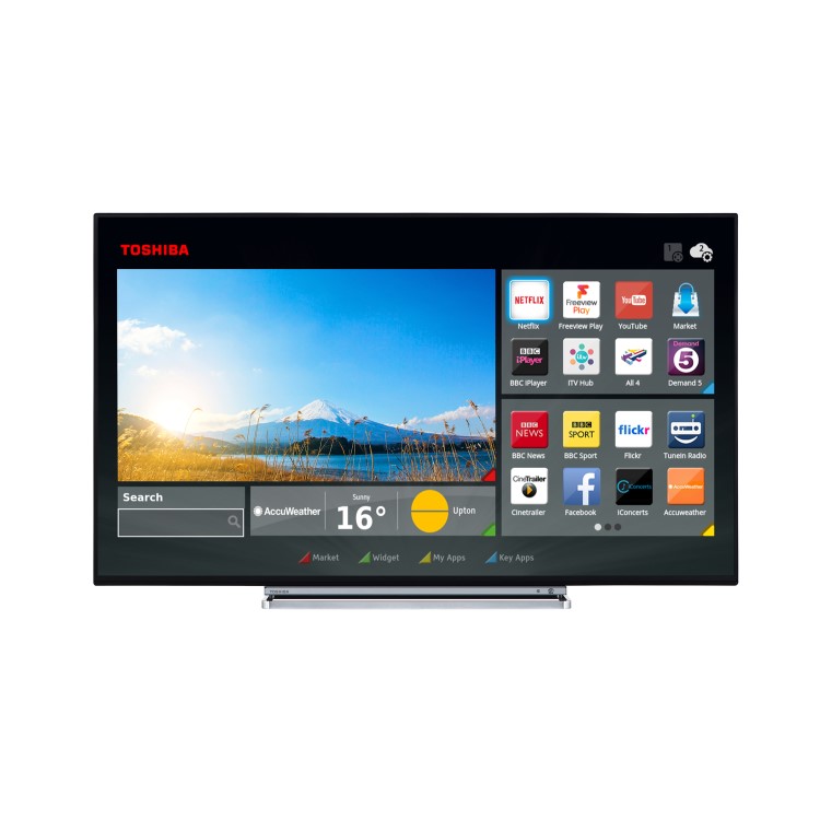 GRADE A1 - Toshiba 49U5766DB 49" 4K Ultra HD LED Smart TV with Freeview HD and Freeview Play