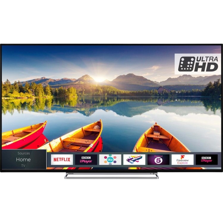 Grade A2 - Toshiba 43U2963DB 43" Smart 4K Ultra HD HDR TV