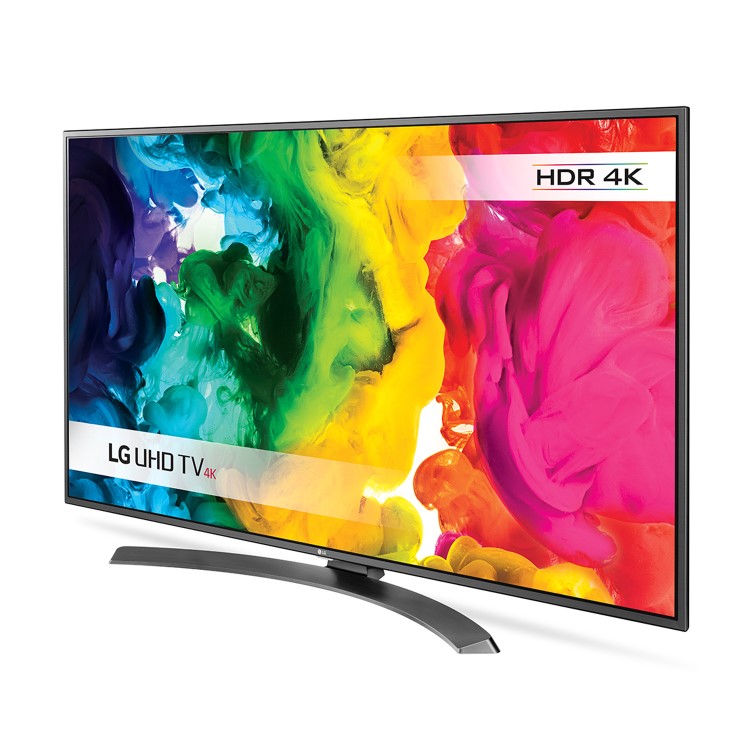 LG 49UH661V 49" 4K Ultra HD HDR Smart LED TV with Freeview HD/Freesat and Built-in WiFi