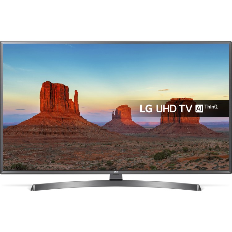 Refurbished LG 55UK7550PLA LED HDR 4K Ultra HD Smart TV 55" - black